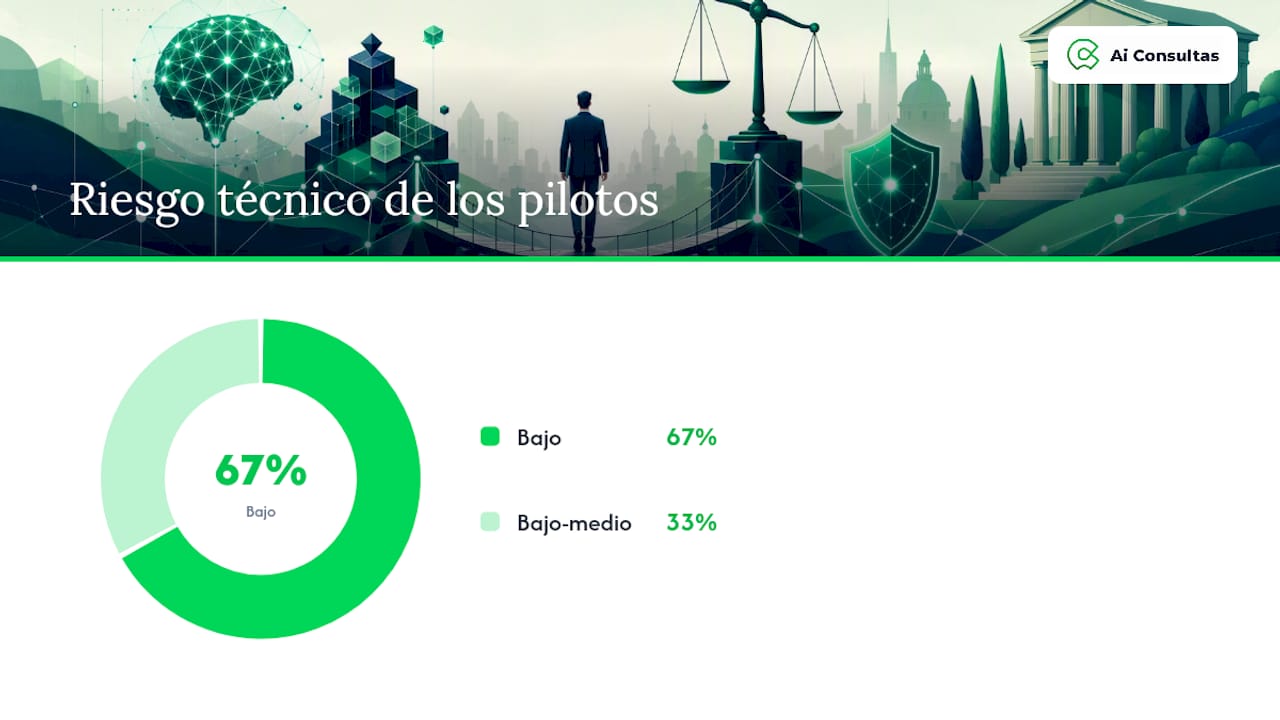 Ideas de pilotos de bajo riesgo y cómo medir su éxito — overview diagram