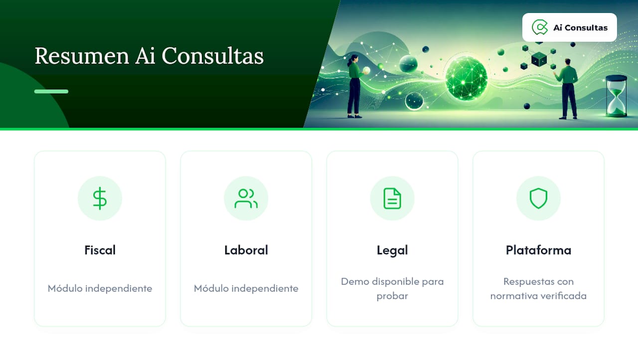 Ai Consultas: la vía práctica para llevar la IA a tu gestoría — overview diagram