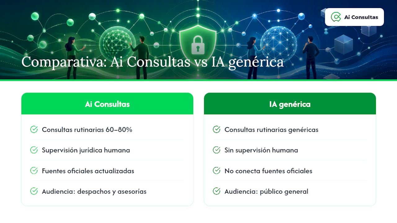 Ai Consultas como opción para automatizar consultas laborales con garantías — overview diagram