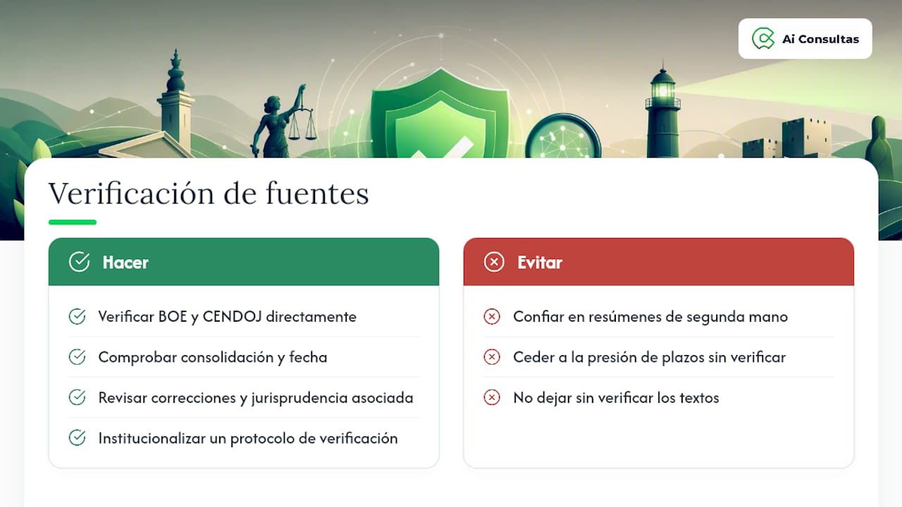 Por qué dominar las fuentes oficiales mejora la práctica jurídica — overview diagram