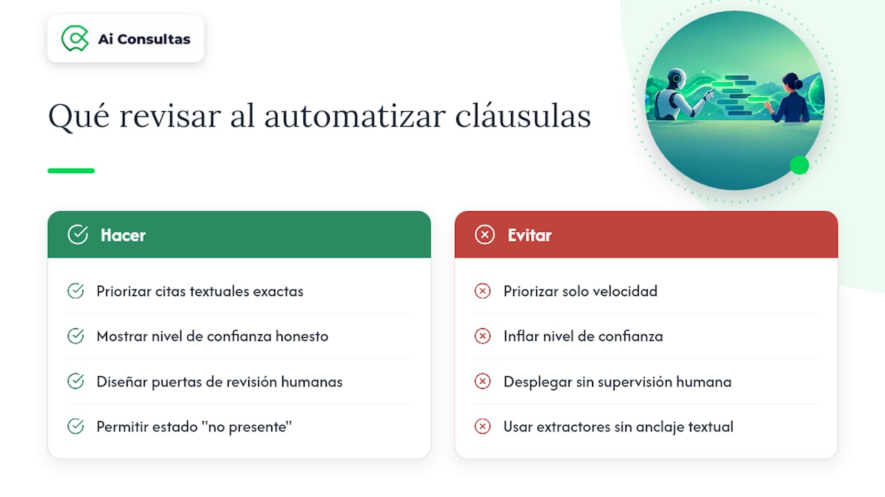 Lo que la mayoría pasa por alto al automatizar cláusulas — overview diagram
