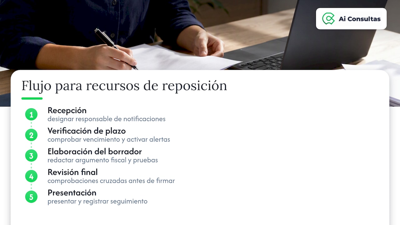 Perspectiva profesional: cómo organizar el flujo de trabajo frente a un recurso — overview diagram