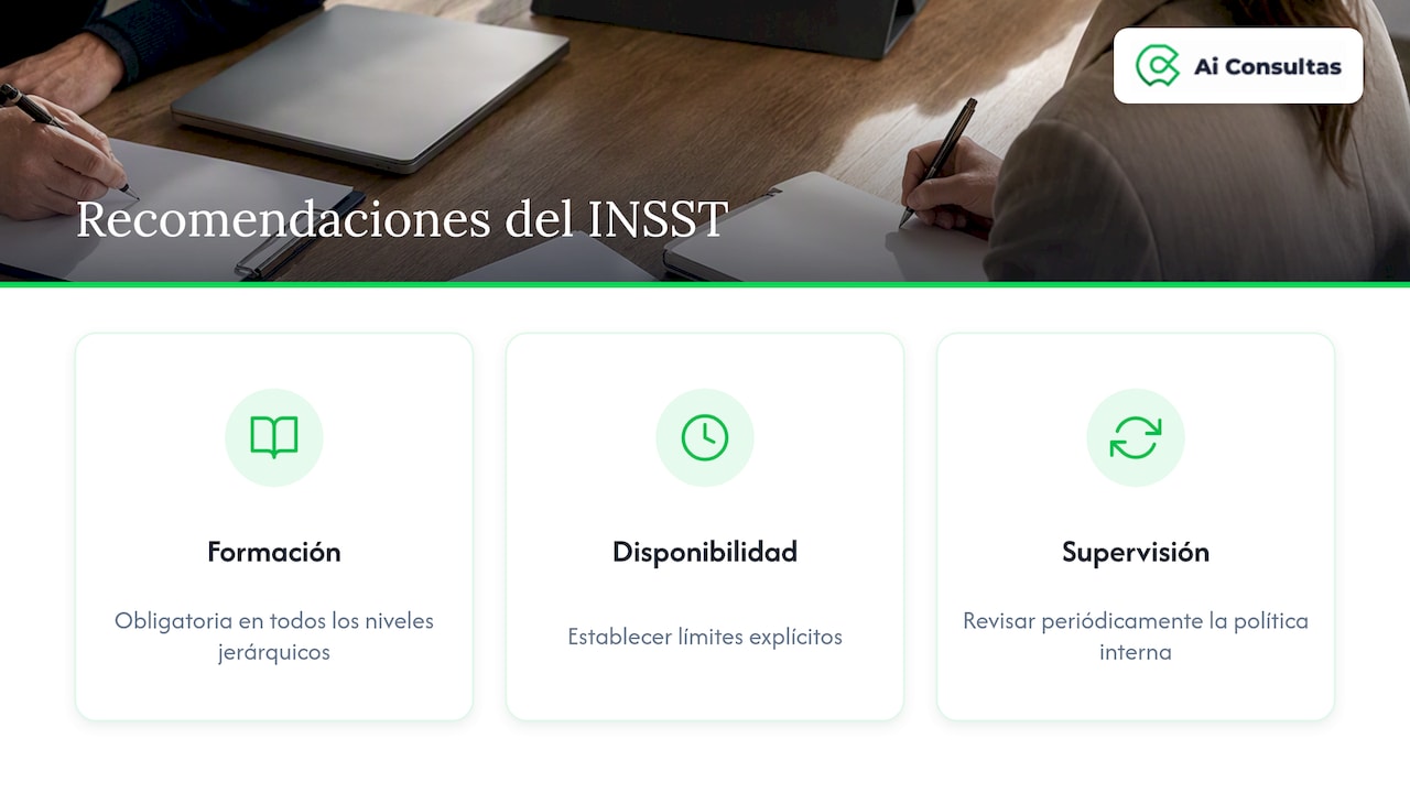 Tres medidas para una desconexión digital efectiva