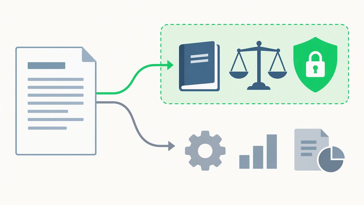 Diferencia entre asesoría legal y otras tareas