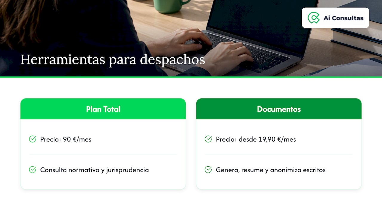 Cómo proteger la confidencialidad de su despacho con Ai Consultas — overview diagram