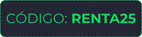 CÓDIGO: RENTA25